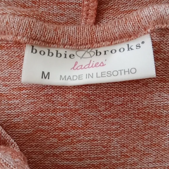 Bobbie Brooks color block lightweight hooded sweater shirt - Picture 3 of 4